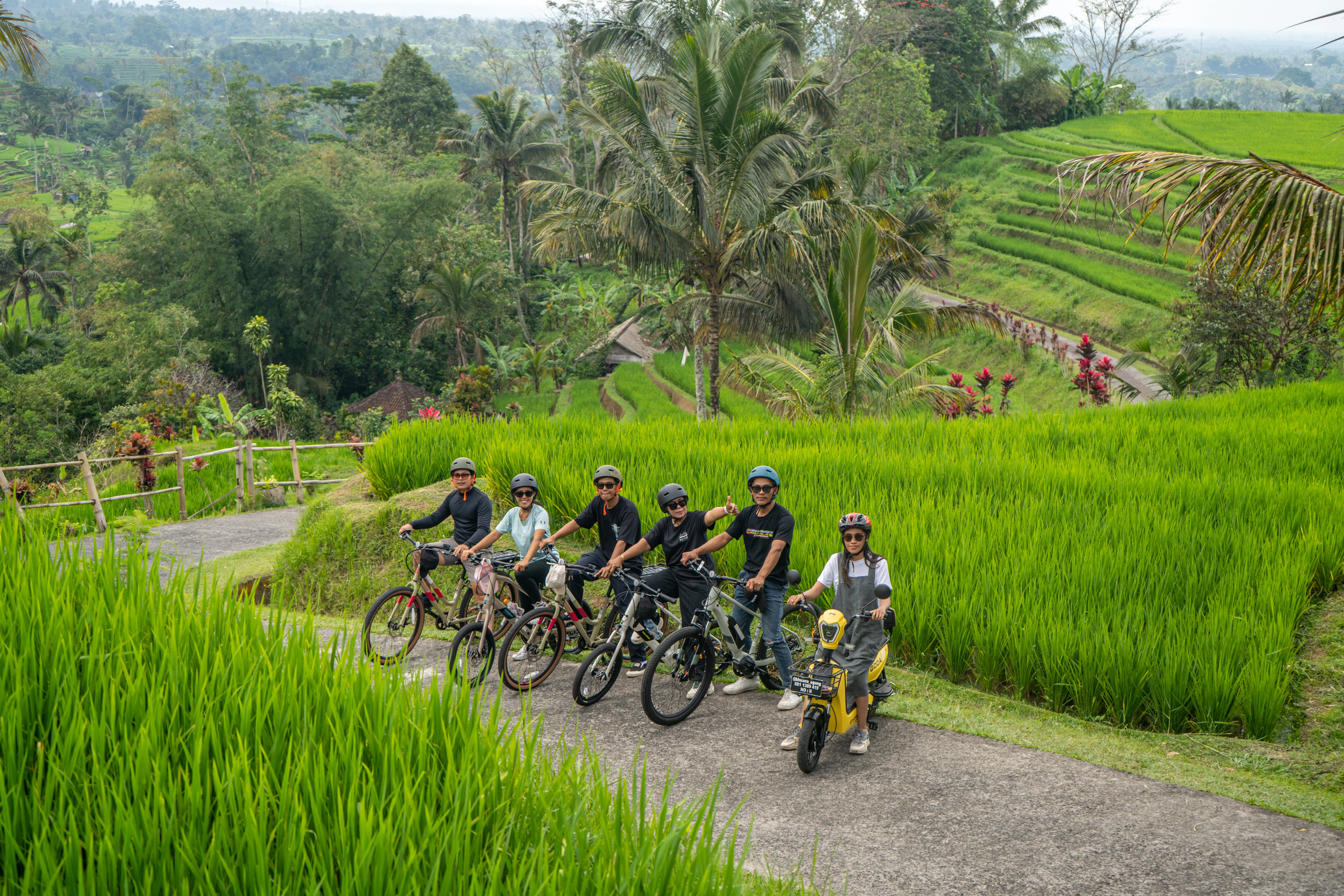 Cycling Jatiluwih